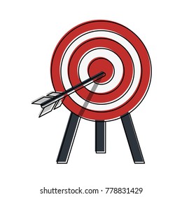 Dartboard target symbol