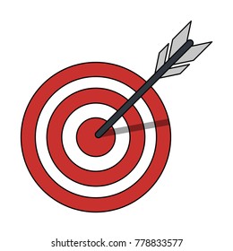 Dartboard target symbol
