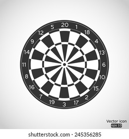 dartboard vector icon