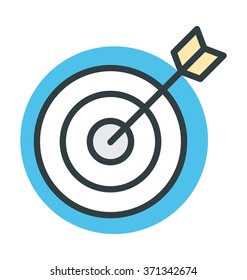 Dartboard Vector Icon