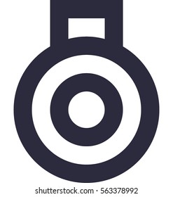 Dartboard Vector Icon
