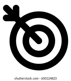 Dartboard Vector Icon