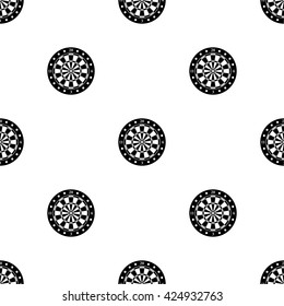 Dartboard vector icon for web and mobile