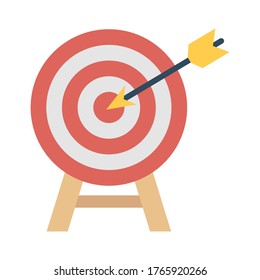 
Dartboard vector icon which can easily modify or edit
