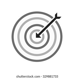 Darts, arrow, archery, sports icon vector image. Can also be used for fitness, recreation. Suitable for web apps, mobile apps and print media.