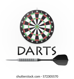 Darts background. Vector illustration.