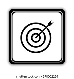 darts  - black vector icon