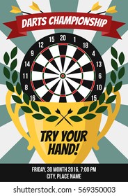 324 Darts tournament poster Images, Stock Photos & Vectors | Shutterstock