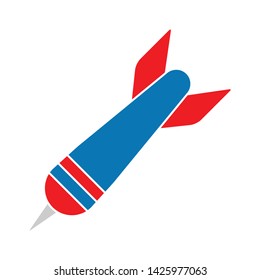 darts icon. flat illustration of darts vector icon for web