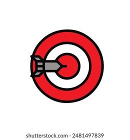 Darts logo and symbol vector template