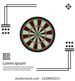 jeu de fléchettes sur objectif