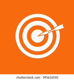 Darts target aim icon