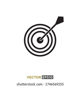 Darts or Target Icon Sign Icon Vector
