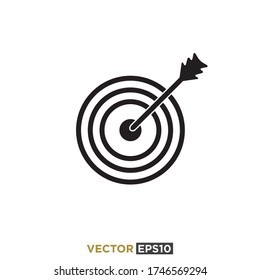 Darts or Target Icon Sign Icon Vector