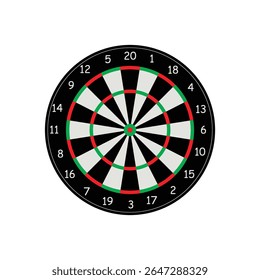 Alvo de Darts para mira de precisão esportiva