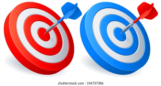 Darts targets.