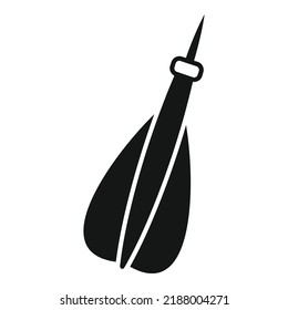 Darts tool icon simple vector. Sport active. Workout fit