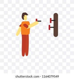 Darts vector icon isolated on transparent background, Darts logo concept