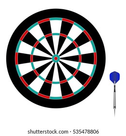 Darts vector illustration