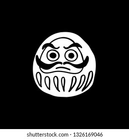 daruma doodle icon