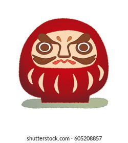 daruma illustration