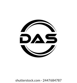 DAS Letter Logo Design, Inspiration for a Unique Identity. Modern Elegance and Creative Design. Watermark Your Success with the Striking this Logo.