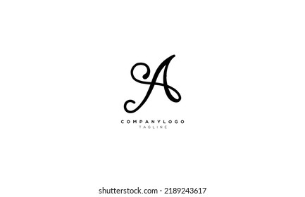 DAS SAD Abstract initial monogram letter alphabet logo design