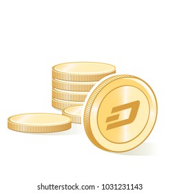Dash Coin Cryptocurrency Stack