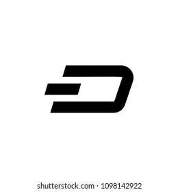Dash coin icon. Element of Crypto currency icon for mobile concept and web apps. Detailed Dash coin icon can be used for web and mobile. Premium icon