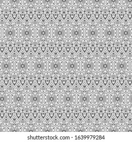 dash dotted lines and figures geometrick small seamless vector pattern