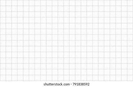 Dash graph paper grid lines black