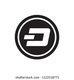 Dash icon for internet money.