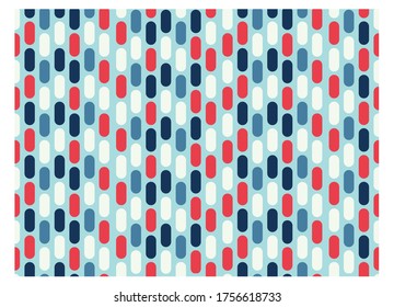 
Dash line wallpaper, Round object element background