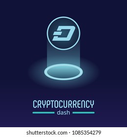 Dash logo vector