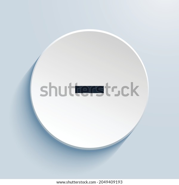 dash pixel art icon\
design. Button style circle shape isolated on white background.\
Vector illustration