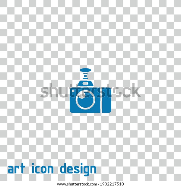 dashboard\
camera vector icon on an abstract\
background