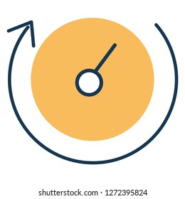 dashboard color icon