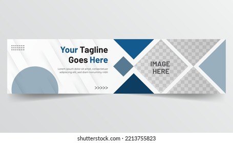 Dashboard Cover Banner Design Social Media Stock Vector (Royalty Free ...