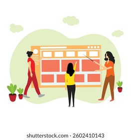 A dashboard is designed to present a variety of visual data types collectively in one accessible area.

