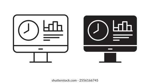 Dashboard Filled flat icons set for apps and web ui designs.