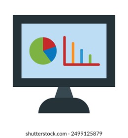 Dashboard Flat Icon Design For Personal nad Commercial Use