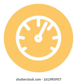 
Dashboard, gauge Bold Vector Icon which can be easily edited or modified
