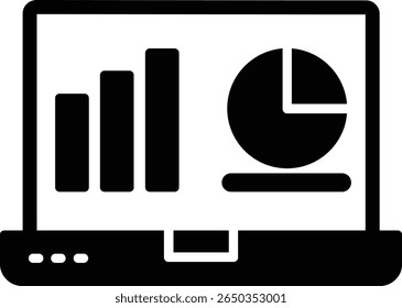 Dashboard Glyph Vector Icon Design