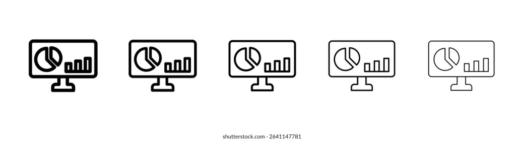 Dashboard icon concept. graphic design, logo, Web, UI.