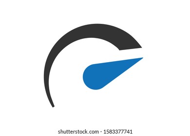 Dashboard icon, Gauges with measure scale business concept 