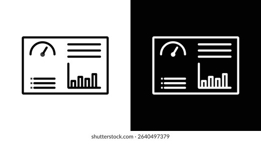 Dashboard icon Graphic vector set for ui design