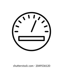icono de panel, ilustración vectorial de icono de información