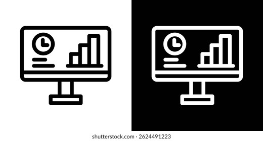 Dashboard icon. Logotype vector set