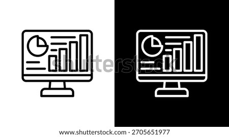 Dashboard With Icon Set Design