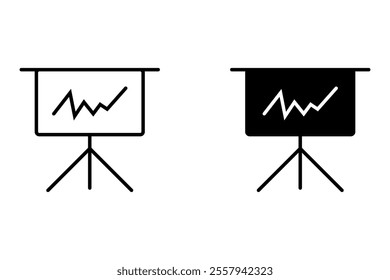 Dashboard icon set. Real time data monitor vector icon. Analytics presentation sign. KPI icon. Performance optimization. Admin statistics panel